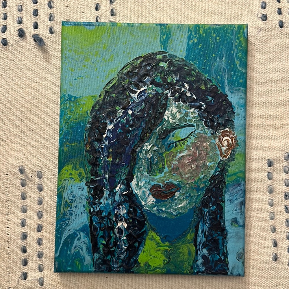 Hand painted painting